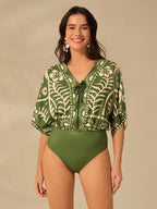 Maiô Feminino com Blusa Comportado