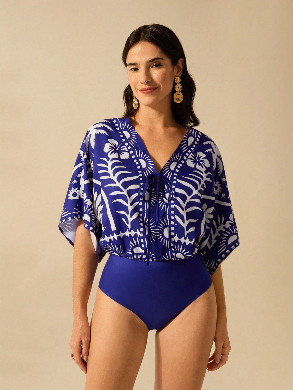 Maiô Feminino com Blusa Comportado