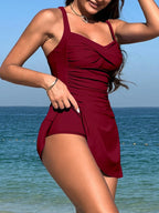 Maiô com Sainha Esconde Barriga Modelador