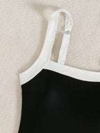 Maiô Elegante Ajustável Feminino Alça Grossa