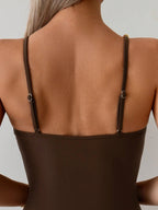 Maiô com Bojo Feminino Detalhe de Concha