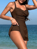 Maiô com Sainha Esconde Barriga Modelador