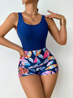 Maiô Comportado com Shortinho Feminino