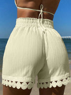 Short Feminino Saída de Praia com Amarração