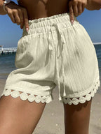 Short Feminino Saída de Praia com Amarração