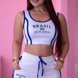 Branco/Azul