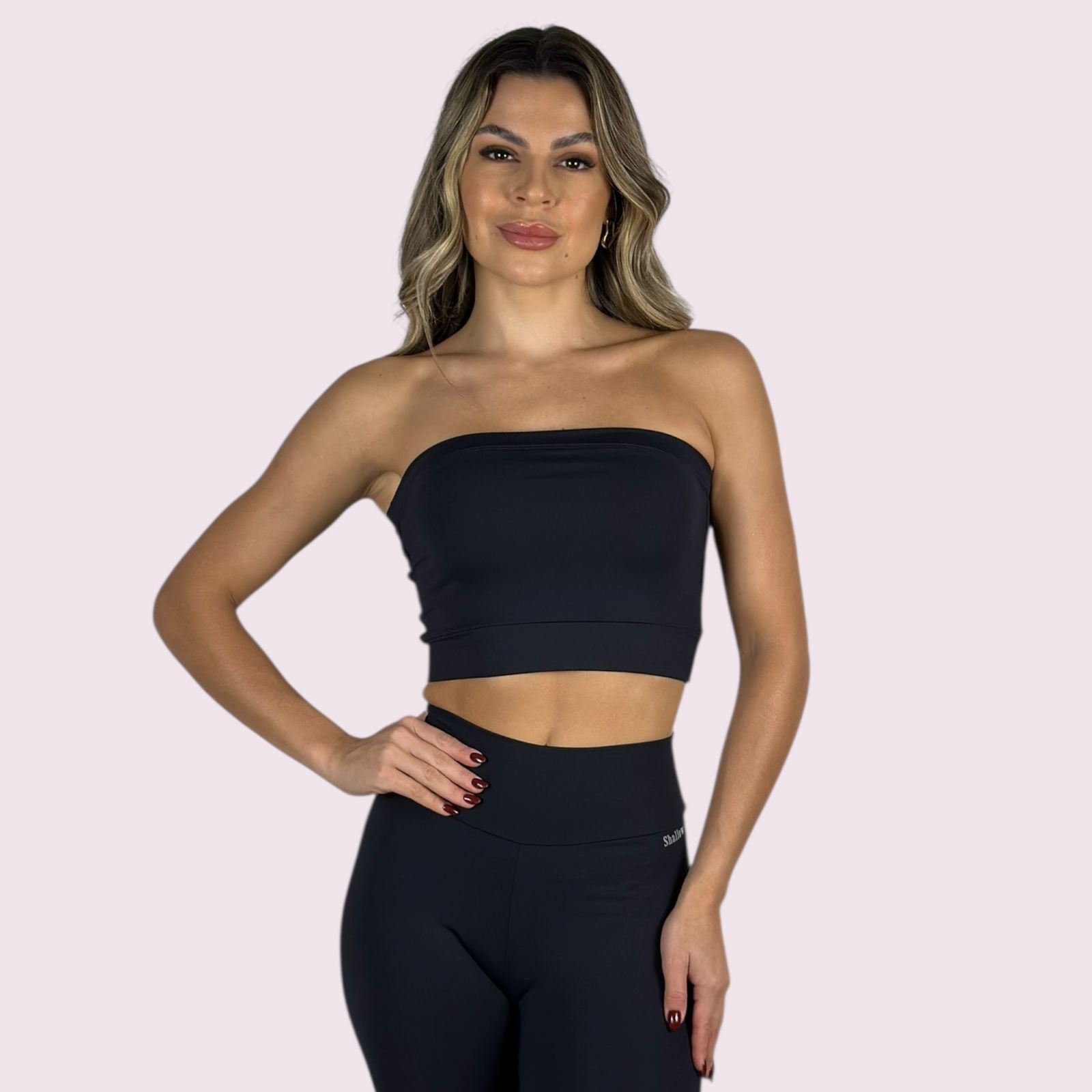 Top Tomara Que Caia Suplex Preto