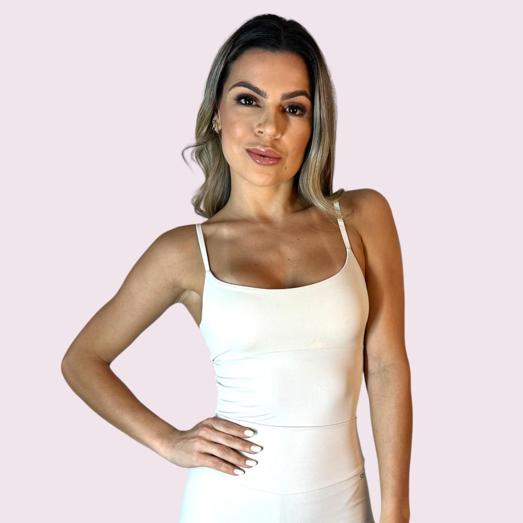 Top Isa Longo Suplex Off White