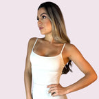 Top Isa Longo Suplex Off White