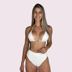 Biquíni Gaya Texturizado Off White