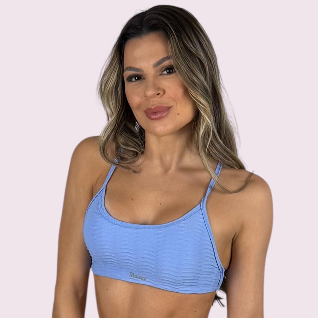Top Vanusa Access Azul Candy