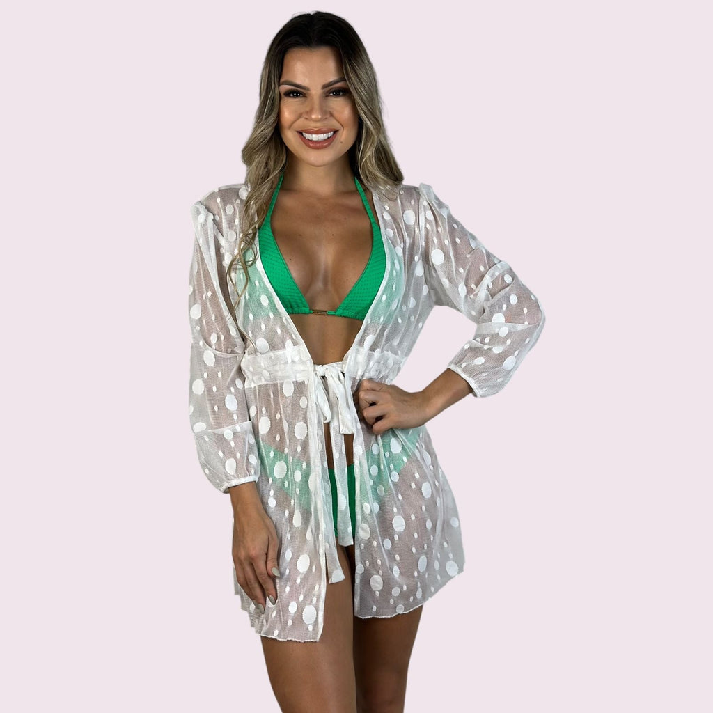 Saída de Praia Curta Poa Branco G/GG