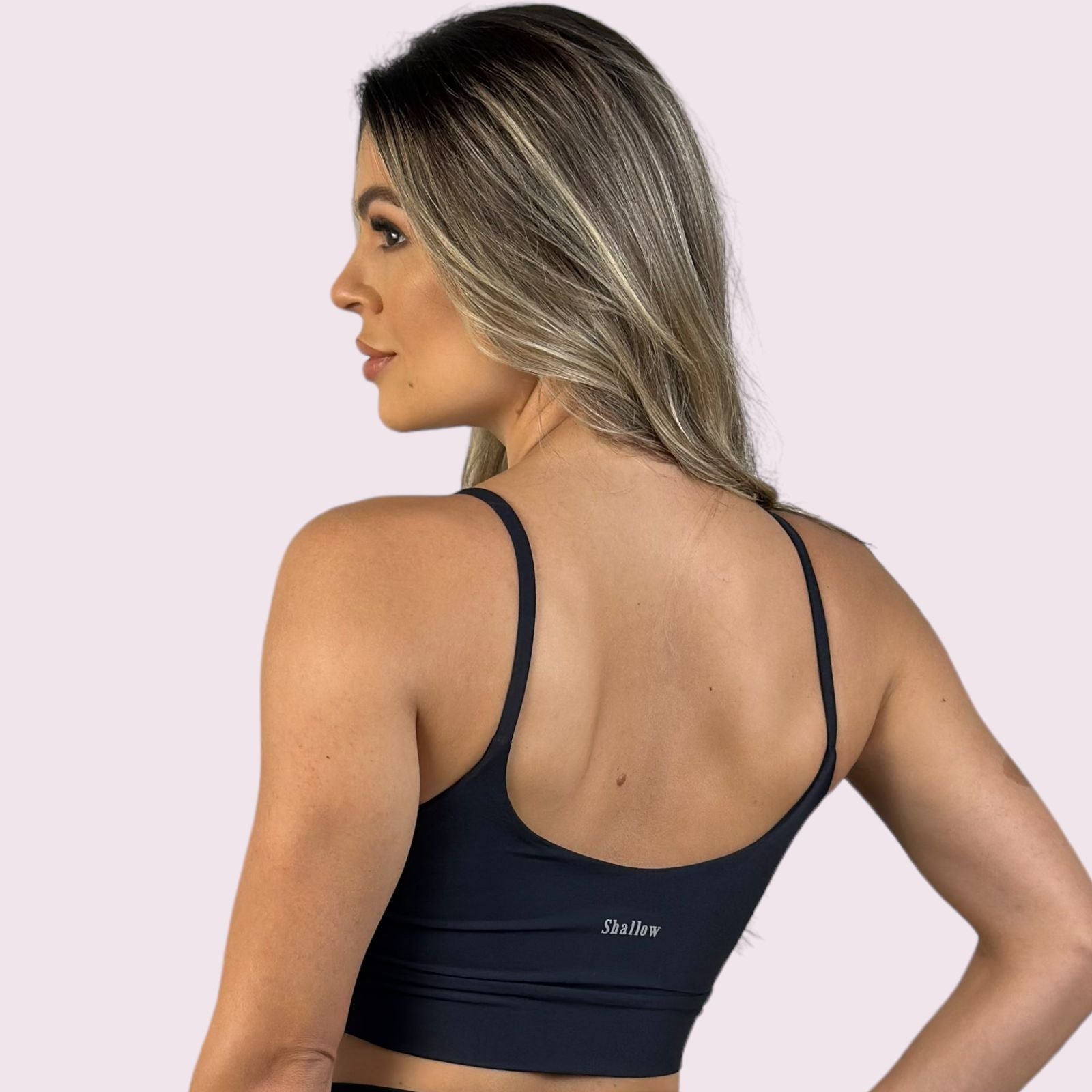 Top Cintia Suplex Preto