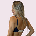 Top Yasmim Suplex Marinho com Off White