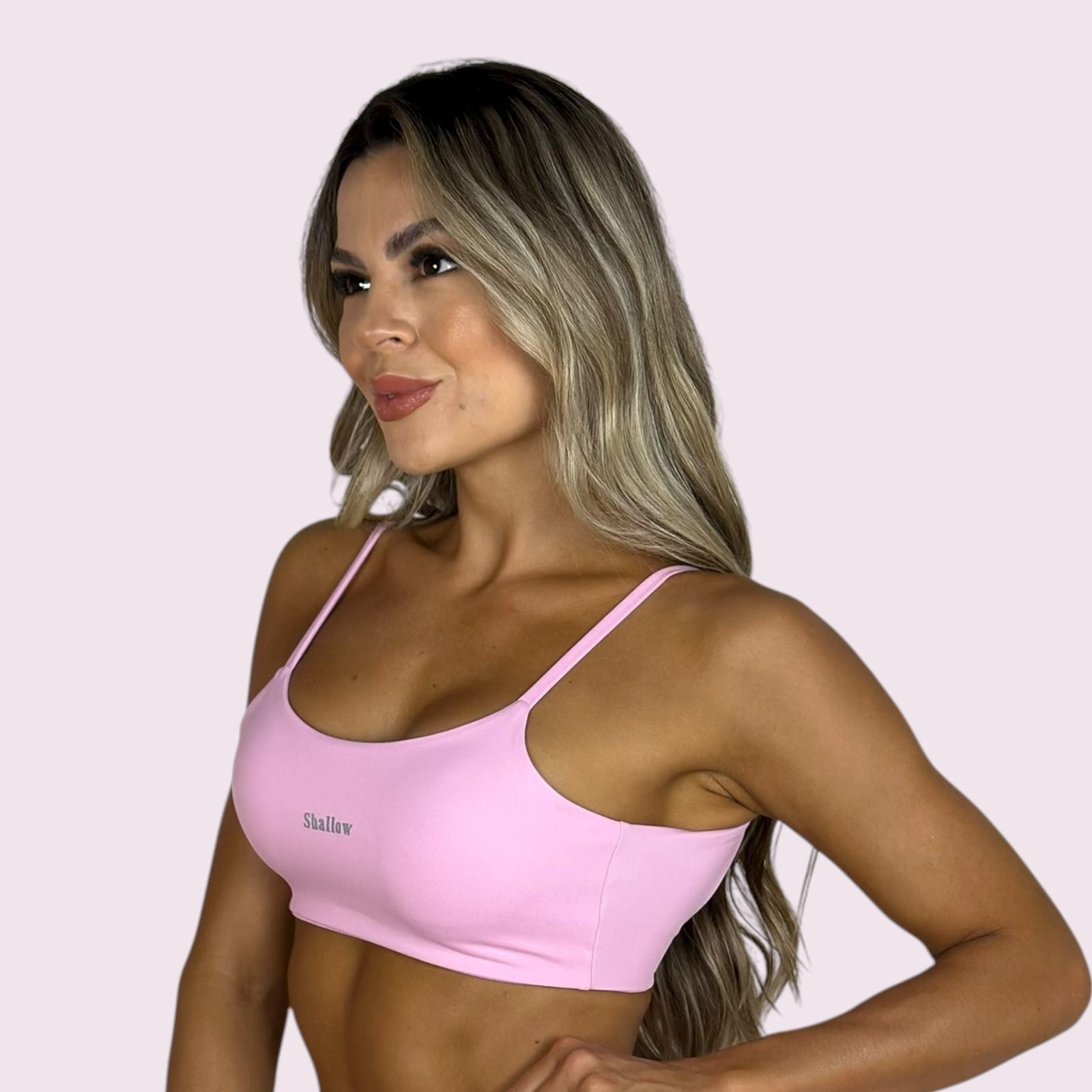 Top Iris Suplex Rosa Candy