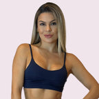 Top Yasmim Suplex Marinho com Off White