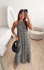 Vestido Longo Floral