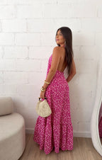 Vestido Longo Floral