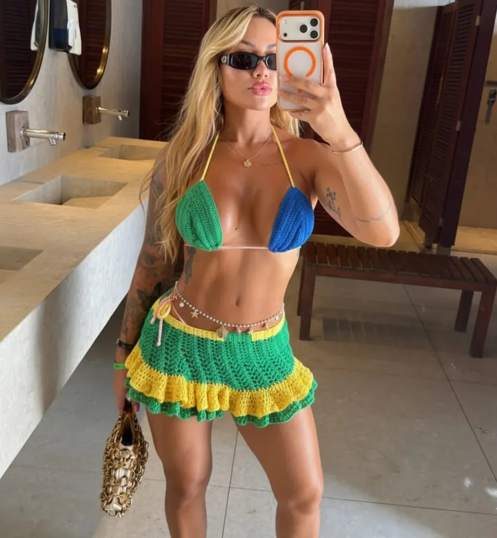 Conjunto Crochê