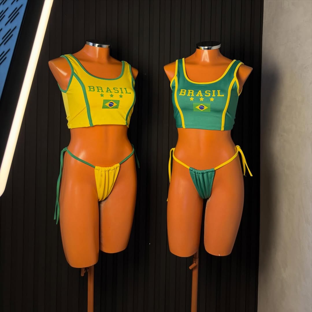 Conjunto Biquini Brasil