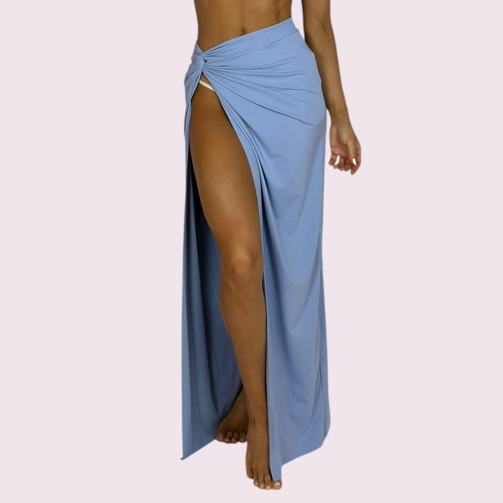 Saia de Praia Nó Azul Candy