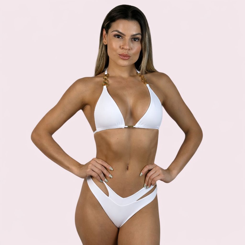 Biquíni Caribe Branco